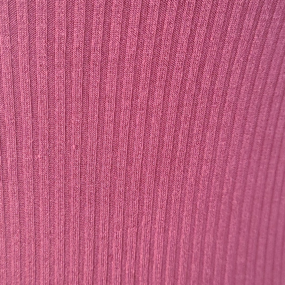Dusty Rose Ribbed Spring/Summer Sweater - Picture 2 of 3